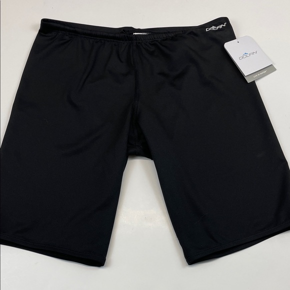 Dolphin Other - Dolfin Black Swim Jammers Men’s Size L Performance Compression Shorts